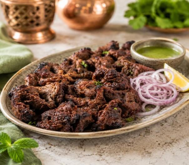 Succulent Bihari Kabab (2 Skewers)
