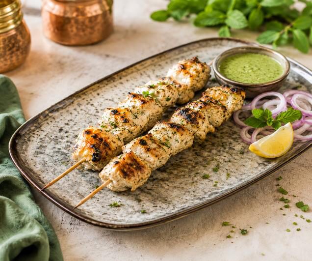 Creamy Malai Boti (2 Skewers)